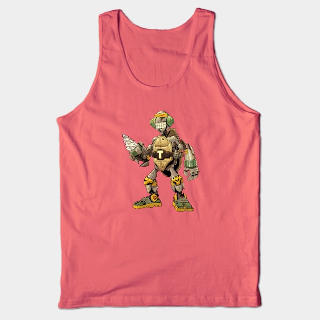 TMNT Metalgead Tank Top by markodjeska